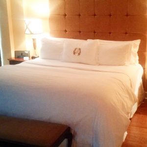 Turn in to a King size bed in any suite at the Remington