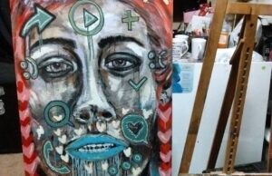 Droll Paintings by Gritty Amanda Roe at artspace Opens January 14