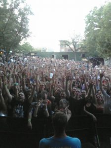 The crowd during the Dirtfoot and Primus show at Stubb's in Austin, May 24, 2011.