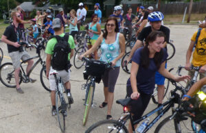 Pedaling in East Shreveport during National Bike Month and Bike to Work Week