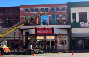 The Story of Robinson Film Center’s New Marquee